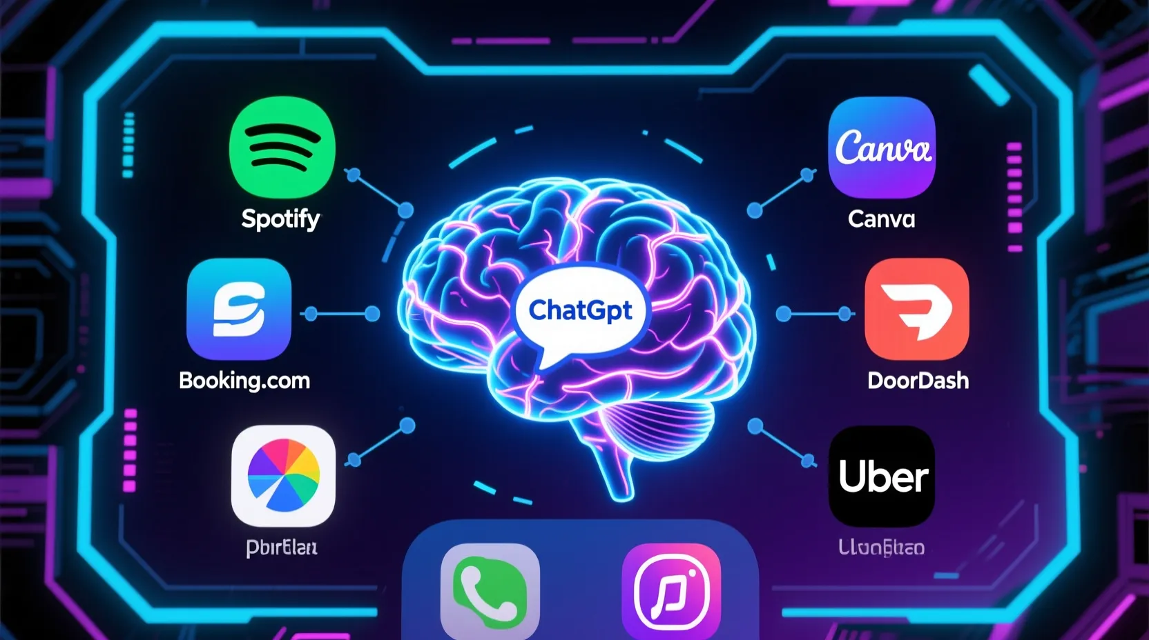 ChatGPT Apps: Conecte Spotify, Booking e Mais em 1 Clique!