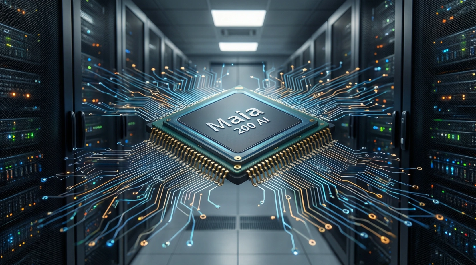 Microsoft Maia 200: O Chip que Acelera a IA e Desafia a NVIDIA