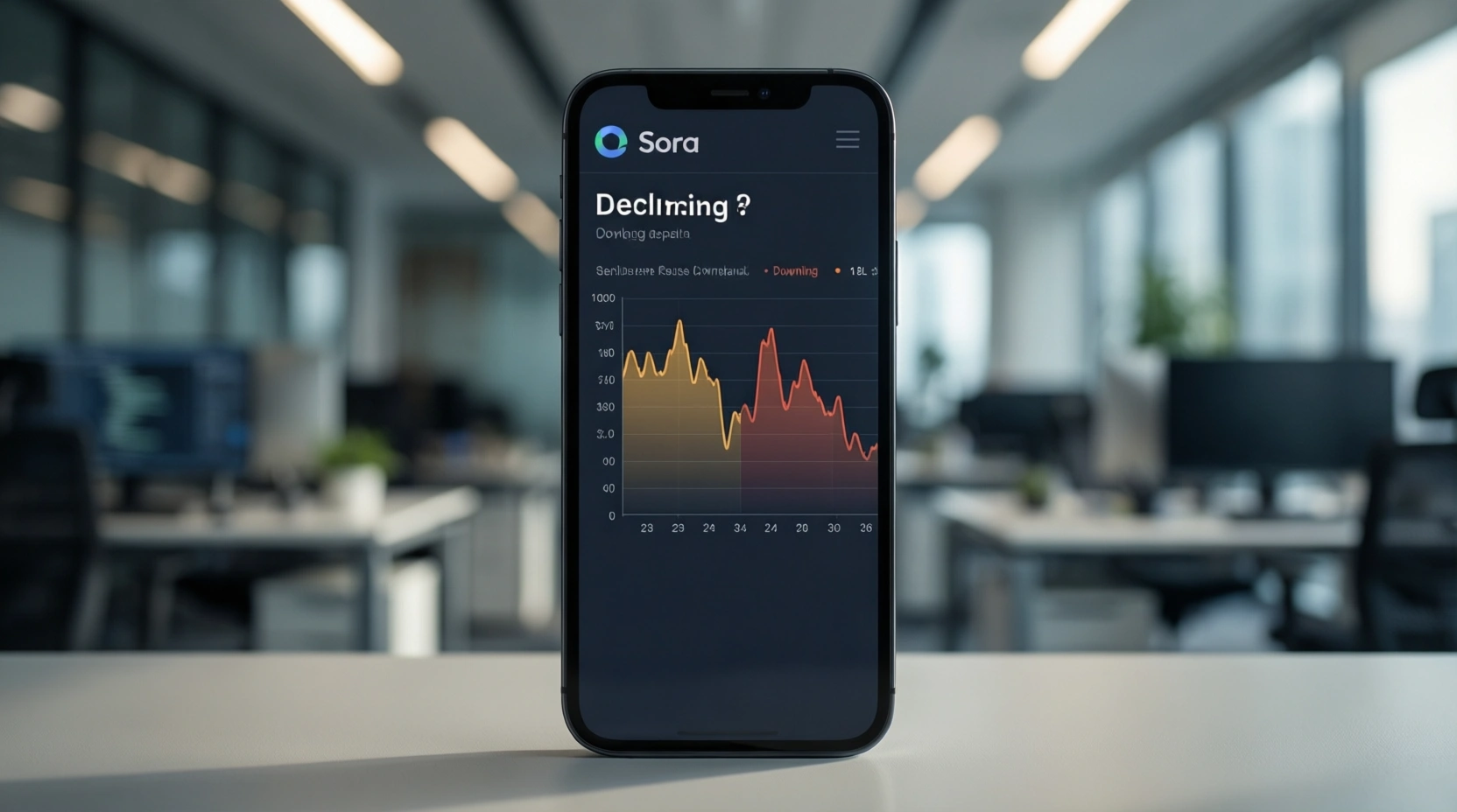 Sora da OpenAI: Sucesso Rápido e Queda Alarmante no Mercado