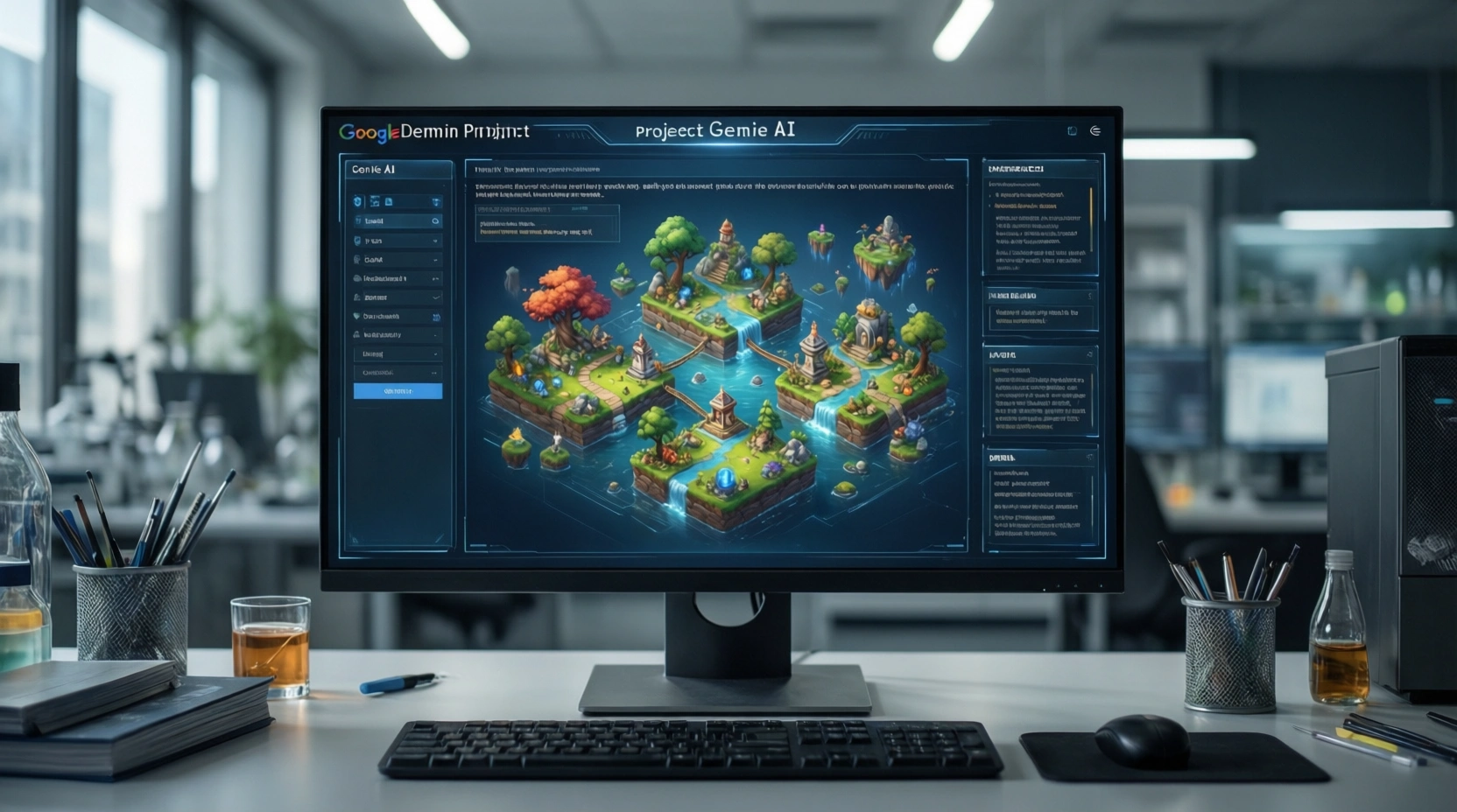 Google DeepMind Libera Project Genie: Crie Mundos de Jogos com IA