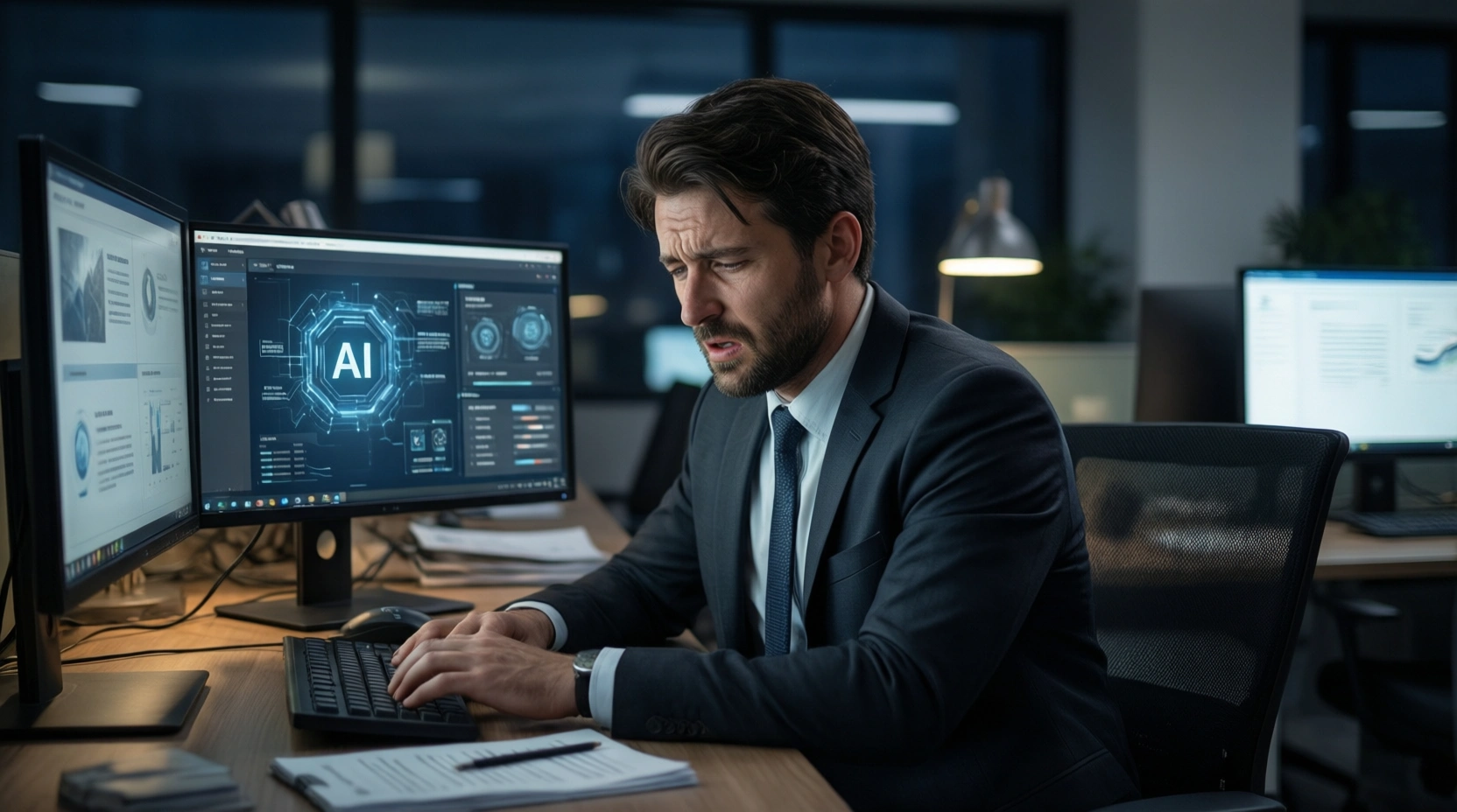 IA no Trabalho: Aumenta Produtividade ou Cria Burnout?