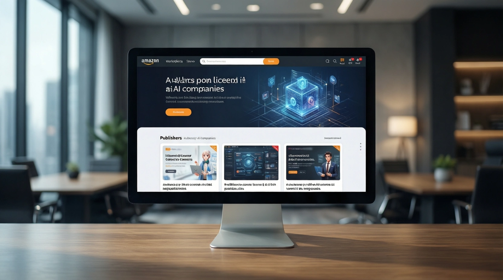 Amazon Cria Mercado de Conteúdo para IA: Solução Legal para Treinamento