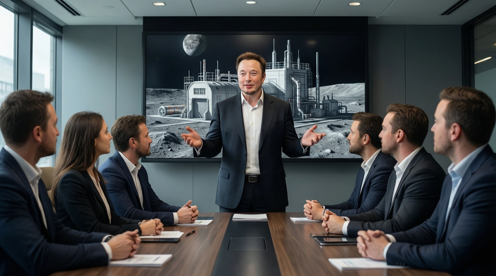 Elon Musk Revela Fábrica Lunar da xAI: IA no Espaço é o Futuro