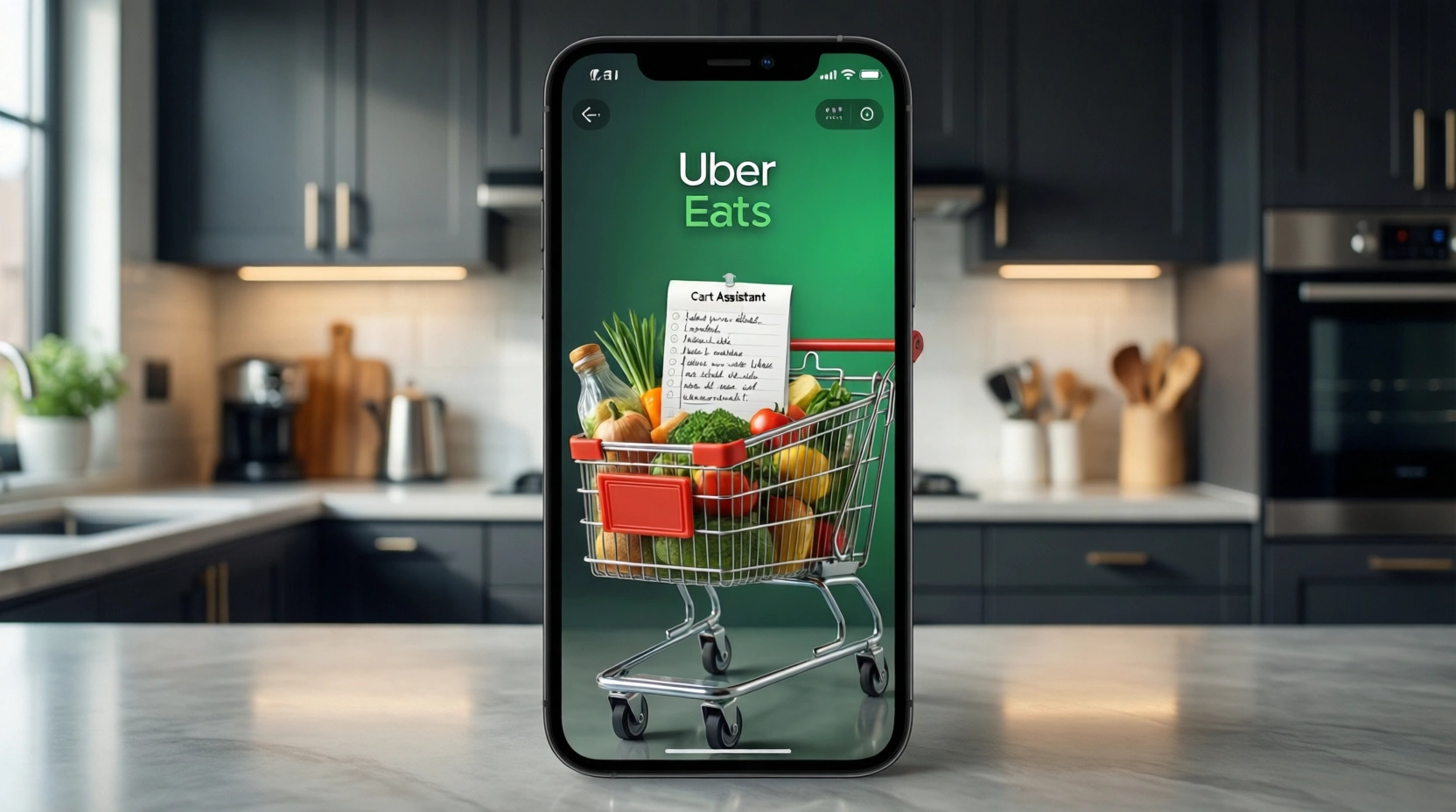 Cart Assistant do Uber Eats: IA que Transforma Listas em Compras em Segundos