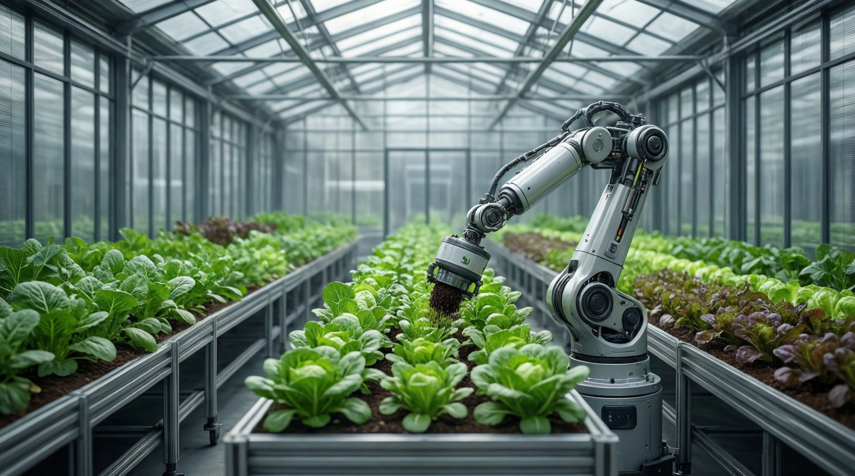 Canopii: Robôs que Cultivam 40 Mil Libras de Alimentos sem Intervenção Humana