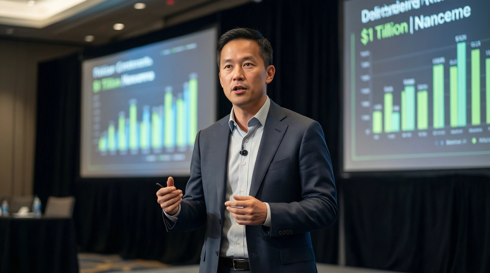 Nvidia Projeta US$ 1 Trilhão em Pedidos de Chips de IA até 2027