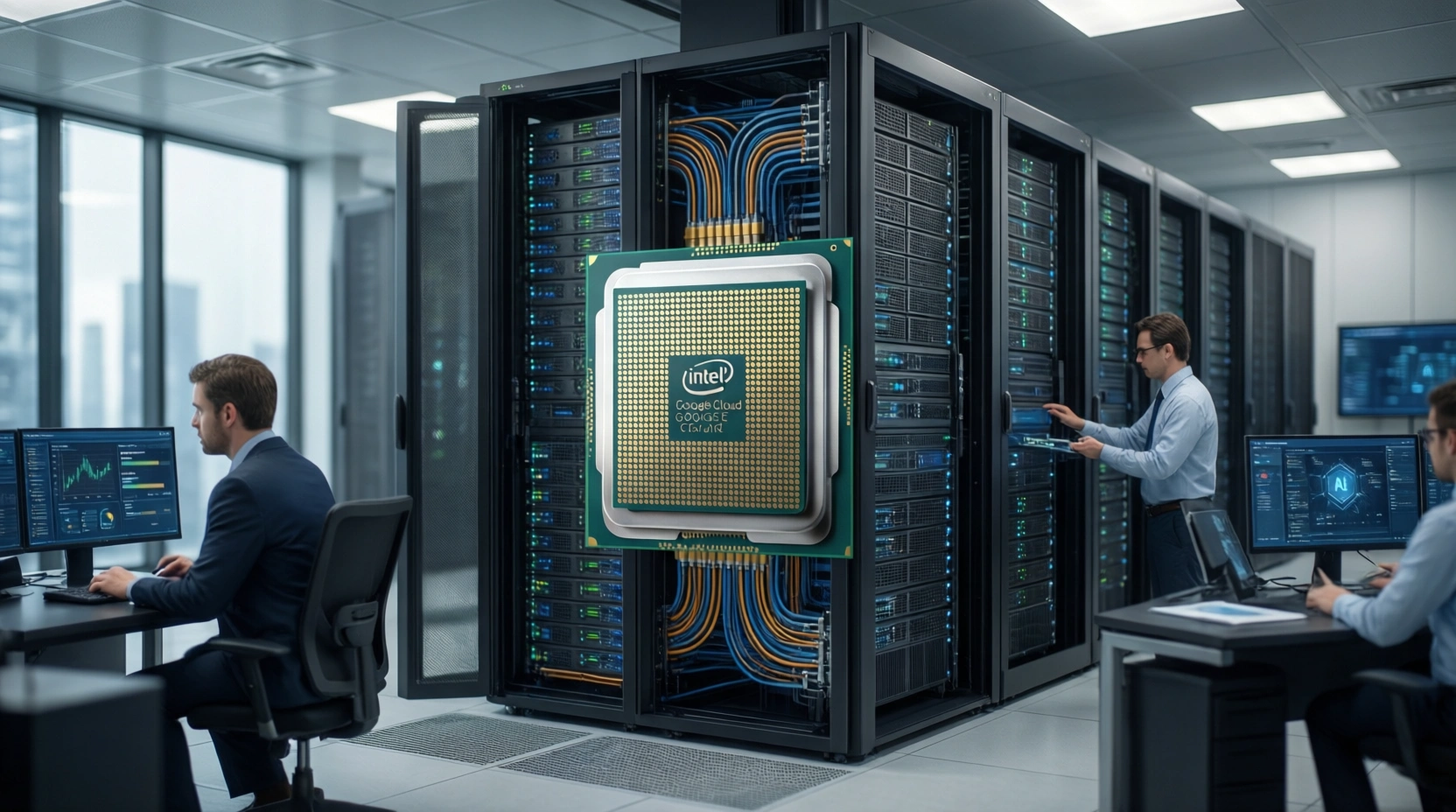 Google e Intel Expandem Parceria em IA: Xeon 6 e IPUs Personalizados