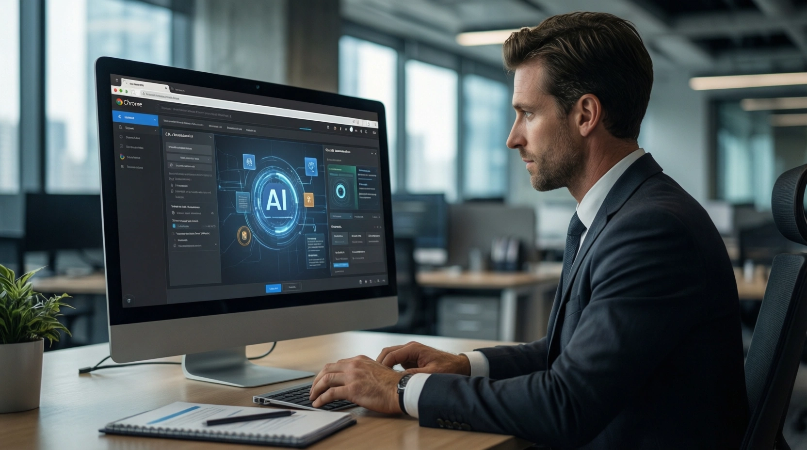 Auto Browse do Chrome: Como o Gemini da Google vai automatizar tarefas corporativas