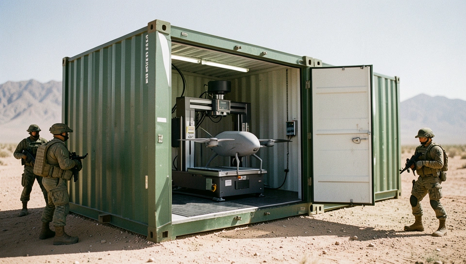 Fábrica de drones em container: solução real ou gargalo móvel?