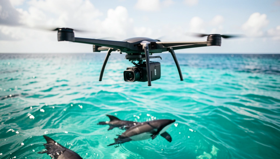Drones com IA monitoram golfinhos à beira da extinção