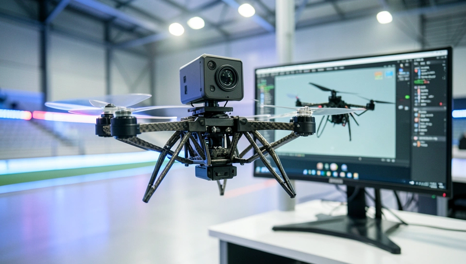 Corrida de drones com IA: simulador open-source para $500 mil
