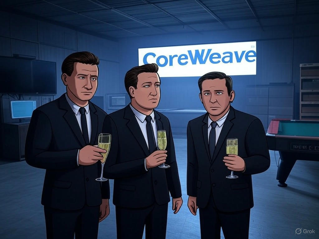 CoreWeave Debuta na Bolsa com IPO de US$ 1,5 Bilhões, Mas Ações Desapontam
