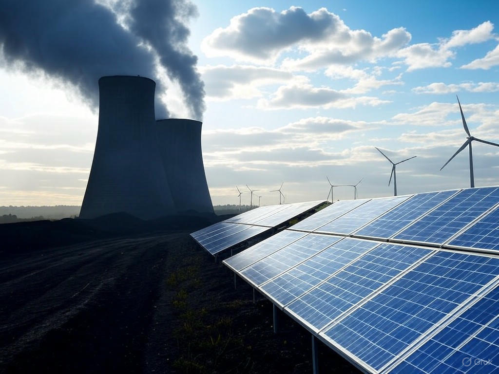 Trump Prepara Ordem Executiva para Revitalizar Carvão em Meio à Crise Climática e Ascensão Renovável