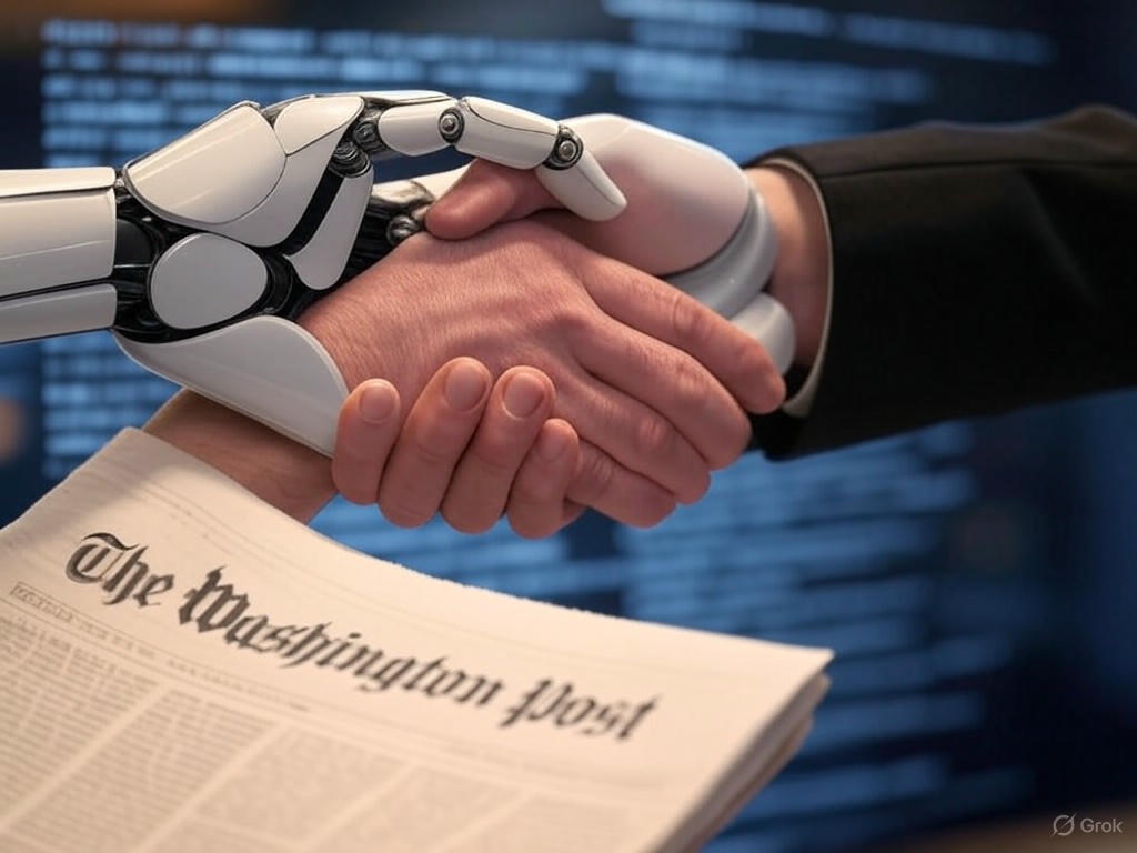 OpenAI e The Washington Post Firmam Parceria: ChatGPT Integrará Notícias do Jornal