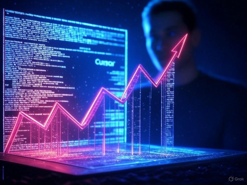 Fenômeno Cursor: Startup de Codificação IA Recusa OpenAI e Dispara em Crescimento e Valor