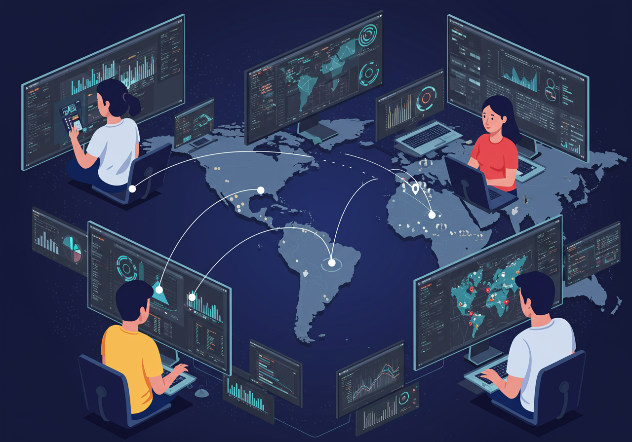 Contramão do Presencial: Empresas de Tecnologia dos EUA Buscam Talentos de IA na América Latina