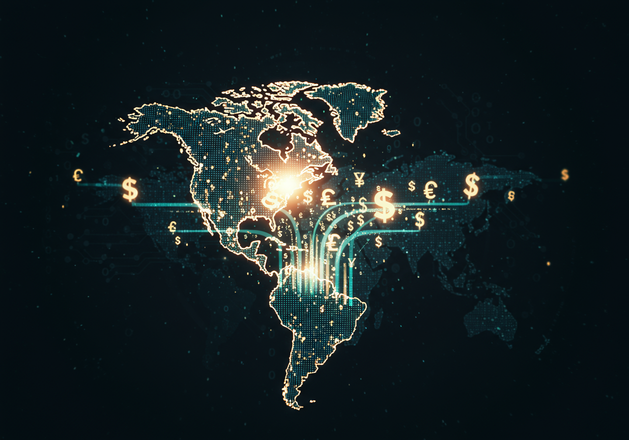 Domínio Inabalável: América do Norte Reina no Investimento em Inteligência Artificial Apesar de Cenário Adverso