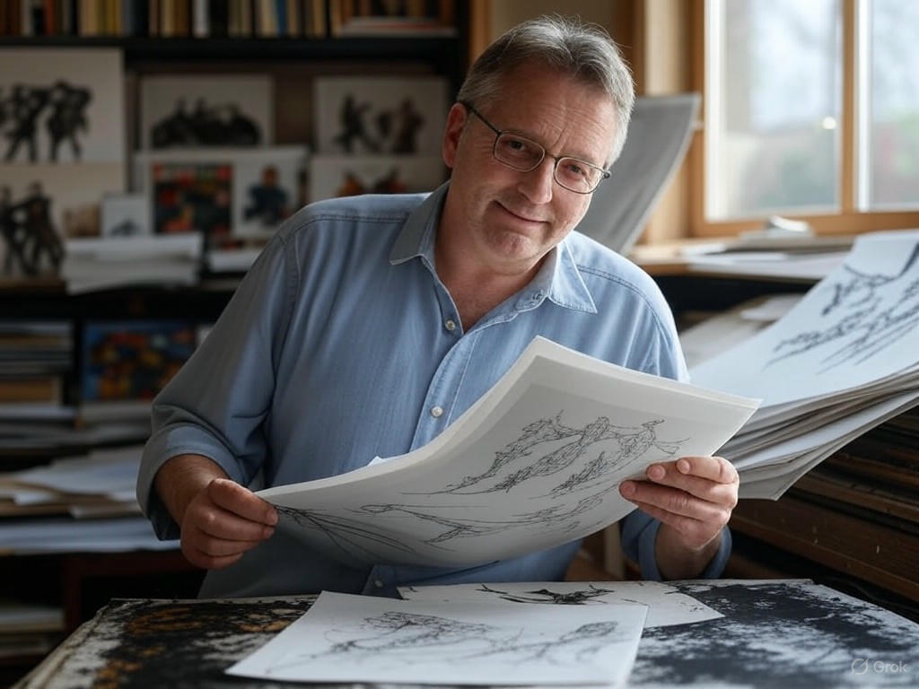 Paul Pope Retorna com Exposição e Novos Projetos Após Longa Ausência