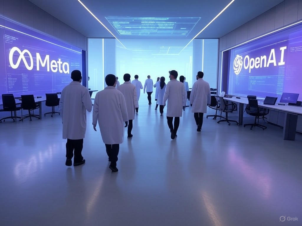 Meta intensifica contratação de talentos da OpenAI em busca de avanços em IA