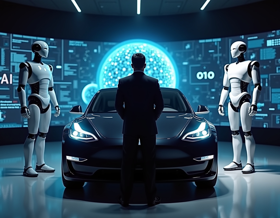 Tesla vota investimento bilionário em startup de IA de Elon Musk para impulsionar robótica e veículos autônomos