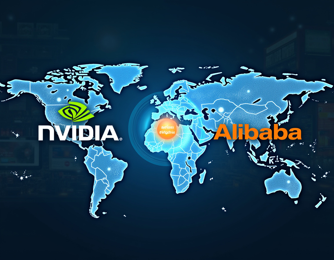 Nvidia e Alibaba unem forças em parceria estratégica para impulsionar IA física e robótica