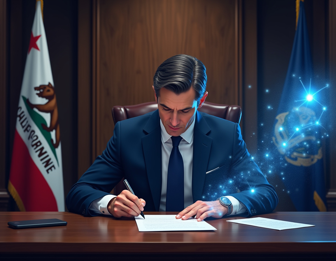 Califórnia Aprova Lei Histórica que Exige Transparência das Gigantes da IA